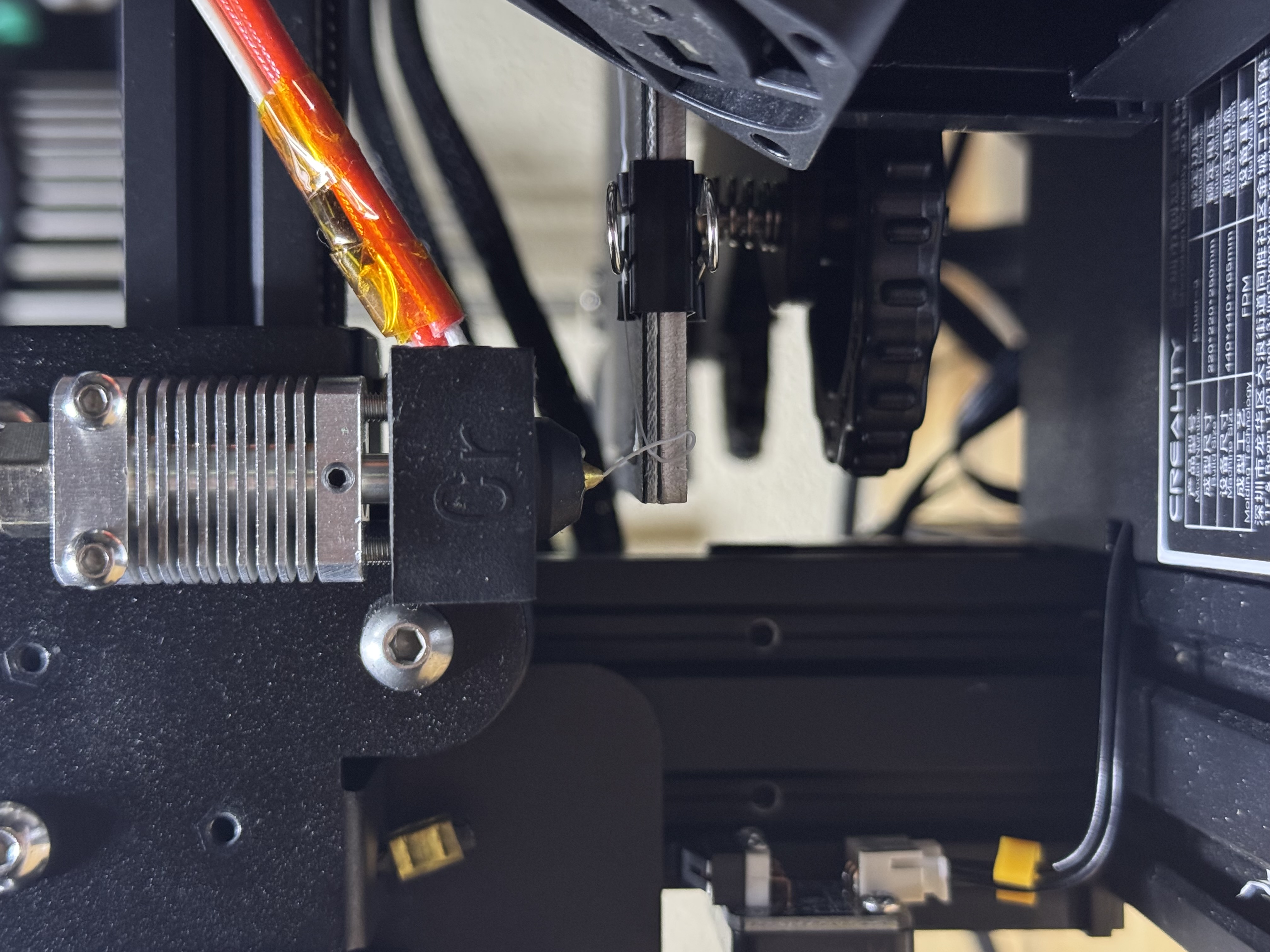 Refurbished machine on the workshop bench during validation